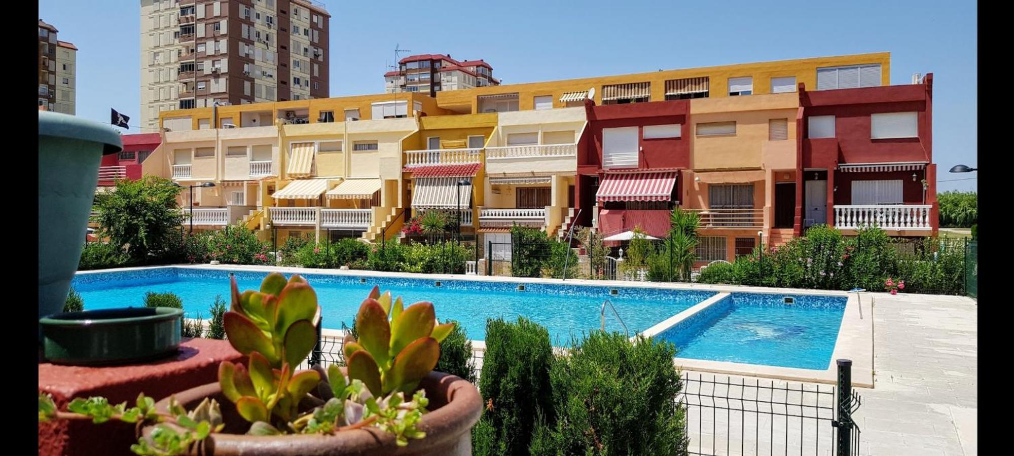 Adosado Playa Pobla Farnals Appartement Puebla de Farnals Buitenkant foto